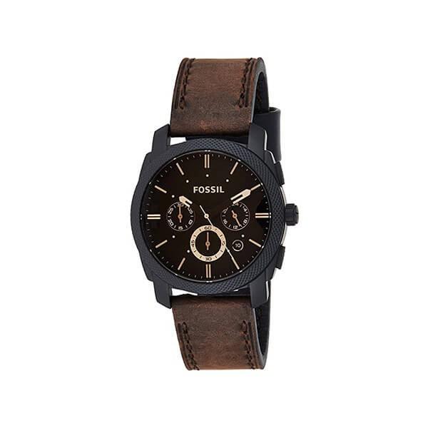 Men's Machine Stainless Steel Quartz Chronograph Watch