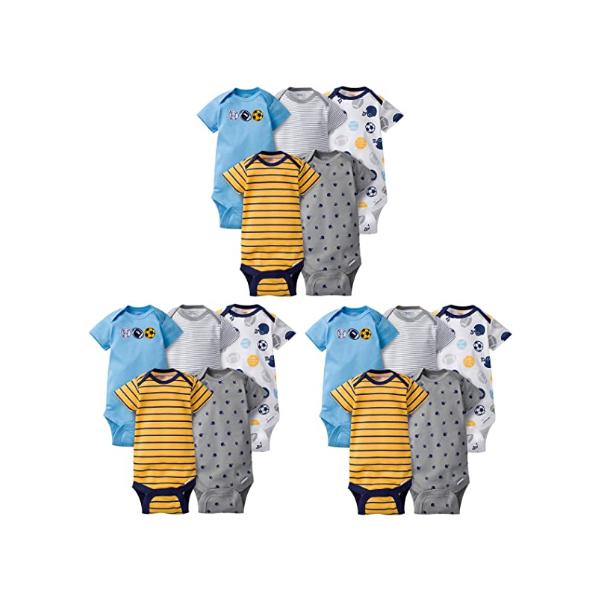 Gerber Unisex-Baby Onesies Bodysuit Multi Pack